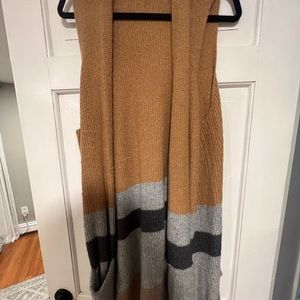 LOFT long sweater vest size L/XL